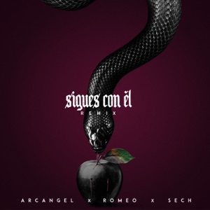 ARCANGEL feat SECH ,ROMEO SANTOS - Sigues Con ÉL Remix Chords for Guitar and Piano