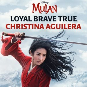 CHRISTINA AGUILERA - Loyal Brave True Chords for Guitar and Piano