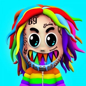 6IX9INE - Gooba Chords for Guitar and Piano